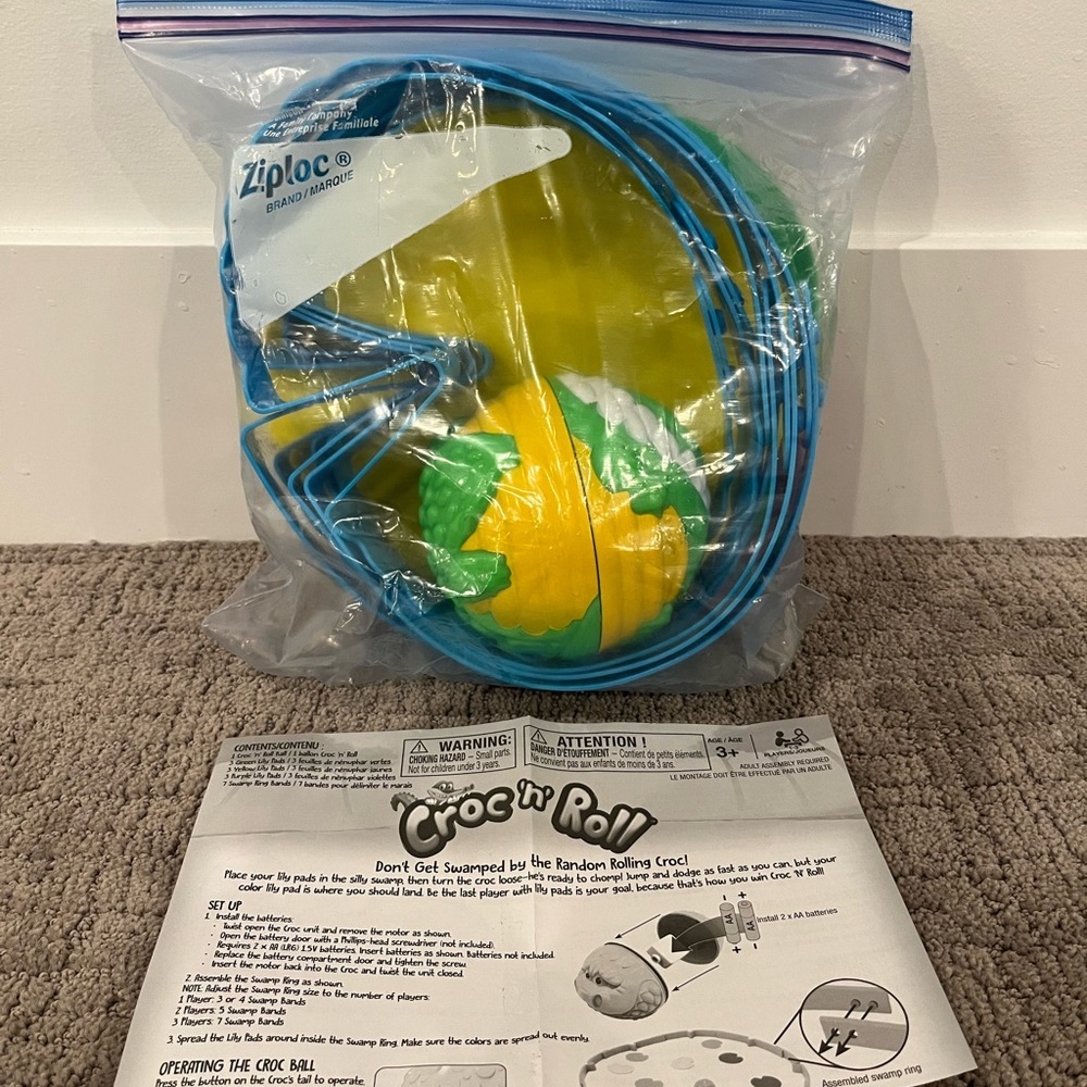 Spin Master Games Croc ‘n’ Roll - Fun Family Game for Kids Aged 3 and up